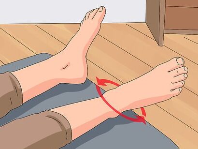 micor movements of ankles
